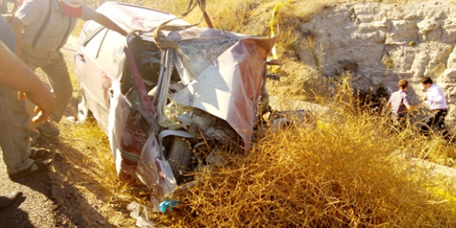 Ktahya'da trafik kazas: 2 l