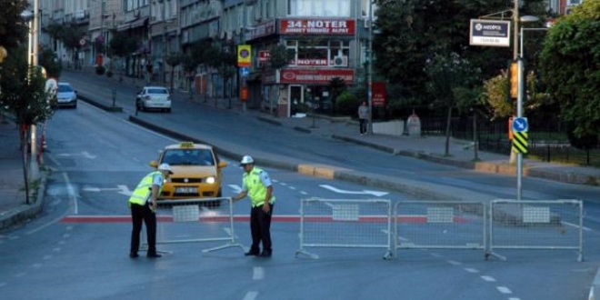 �stanbul'da yar�n bu yollar� kapal�