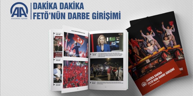 AA, darbe girişiminin kitabını hazırladı