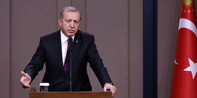 Cumhurbaşkanı Erdoğan'dan başsağlığı mesajı