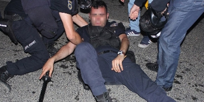 Yaralı polis gözünü açınca 'darbe'yi sordu