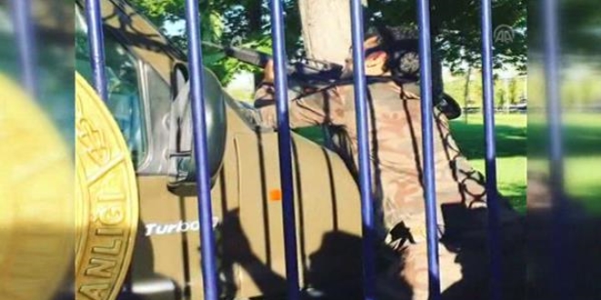 Beştepe'de darbecilerle güvenlik güçleri arasındaki çatışma/ Video