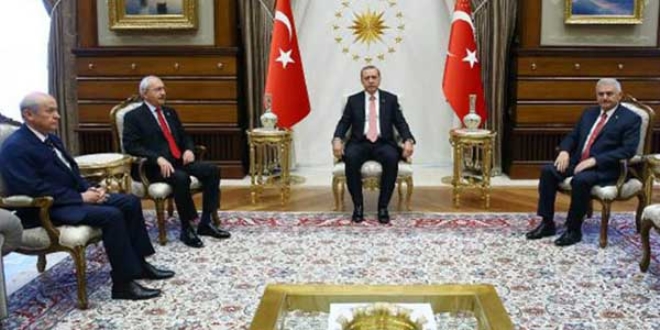 Cumhurbaşkanlığındaki zirveden mutabakat çıktı