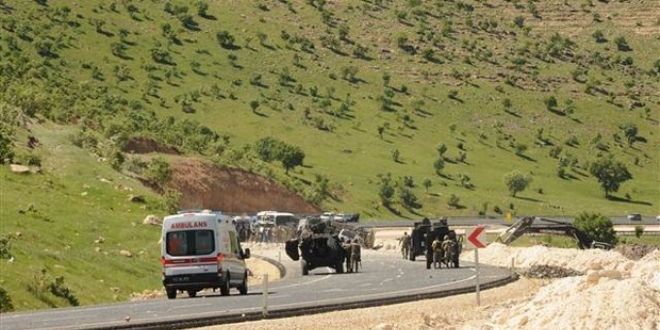 Mardin'de yola tuzaklanan patlayc imha edildi
