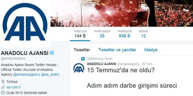 AA'dan 'sahte web sitesi ve sosyal medya hesabı' açıklaması