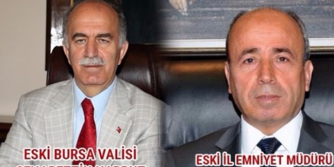 Eski Bursa Valisi gözaltına alındı