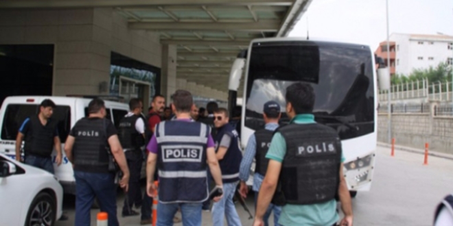 Adliye ve cezaevi personelinin de bulunduğu 9 kişi gözaltına alındı