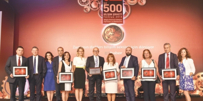 Bilişimde 25 şirketin büyümesi %100'ü aştı