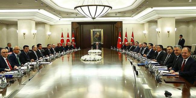 Bakanlar Kurulu toplant�s� sona erdi