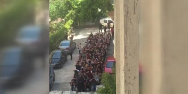 İnönü Kışlası'ndaki erlerin polise teslim olma görüntüleri ortaya çıktı