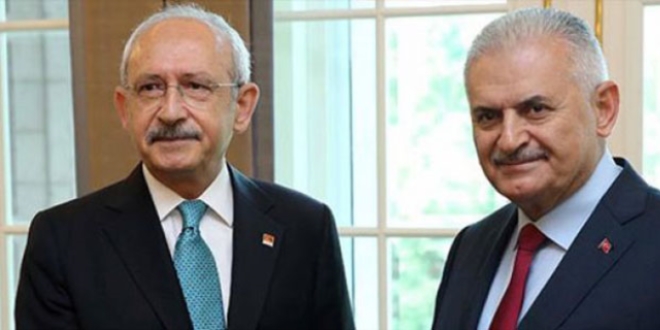 Başbakan Yıldırım-Kılıçdaroğlu görüşmesi sona erdi