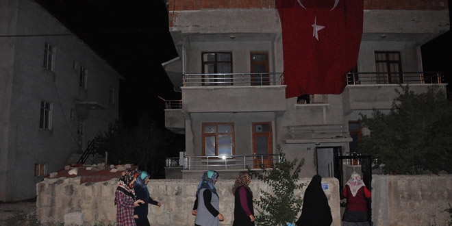 ehit polis Doan'n ac haberi Yozgat'taki ailesine ulat