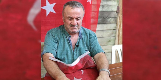 'Şehit oğlumun üzerindeki kanlı bayrağı asla yıkatmam'