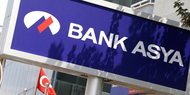 Bank Asya'nn yatrm kuruluu yelii iptal edildi