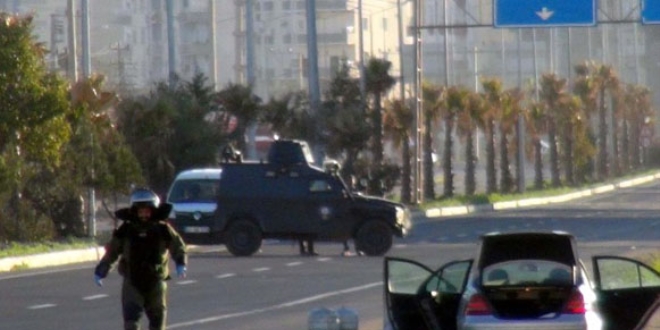 Mardin'de yola tuzaklanan patlay�c� imha edildi