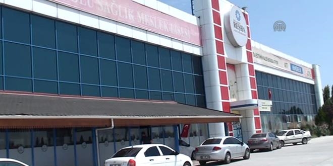 Aksaray'da �zel bir okulda arama yap�ld�