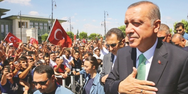 Erdoğan, cuma namazını Beştepe Millet Camisi'nde kıldı