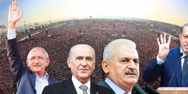 'Yenikapı' da tarihi miting'