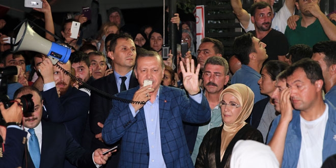 Cumhurbaşkanı Erdoğan'dan taziye ziyareti