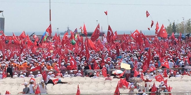 Sava� gemileri de Yenikap�'ya geldi