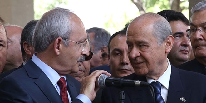 Kılıçdaroğlu ve Bahçeli Yenikapı Miting Alanı'na geldi