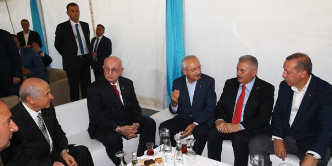 İstanbul'da mitinginin en dikkat çekici fotoğrafı