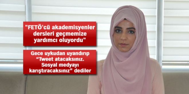 FETÖ evinden çıkınca mezun ettirmediler, okulu bıraktı