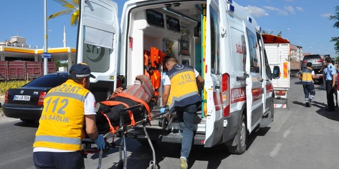 Yozgat'ta trafik kazası: 5 yaralı