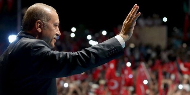 Erdo�an, demokrasi n�beti tutan vatanda�lara seslenecek