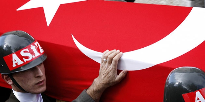 Uludere'de �ehit olan 4 asker i�in t�ren d�zenlendi