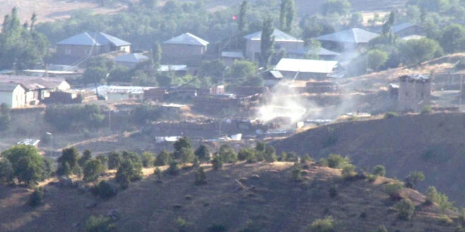 PKK'l terristler hudut blne saldrd