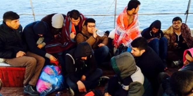 Kırklareli'nde 43 kaçak yakalandı