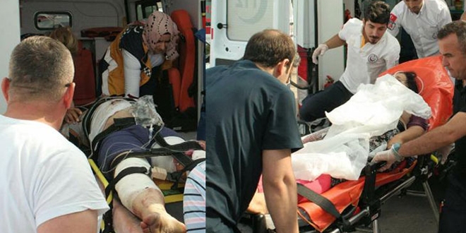 Tokat'ta muhtar ve e�ine silahl� sald�r�