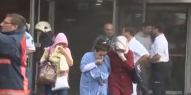 İstanbul'da özel hastanede yangın meydana geldi