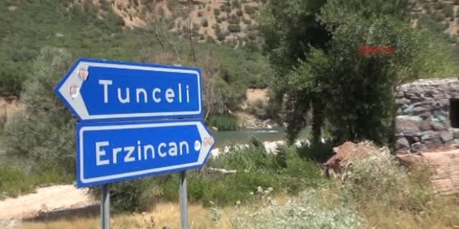 Tunceli-Ovac�k karayolu ula��ma kapat�ld�