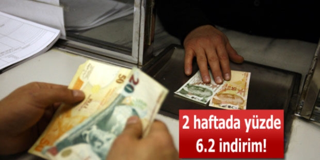 Trafik sigortası 2 haftada yüzde 6.2 oranında düştü