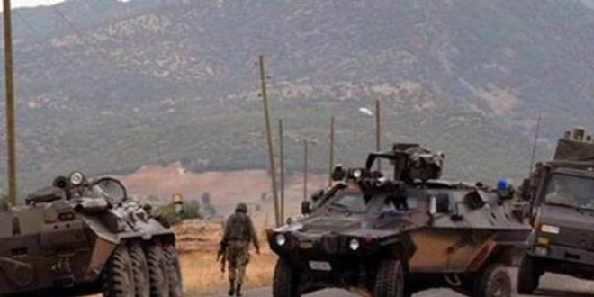 Hakkari'de terr operasyonu: 1 asker yaral