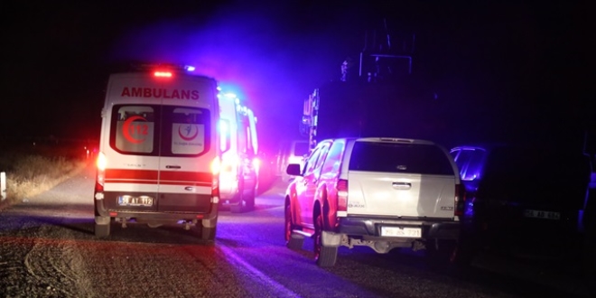 Silopi'de askeri konvoyun ge�i�i s�ras�nda patlama