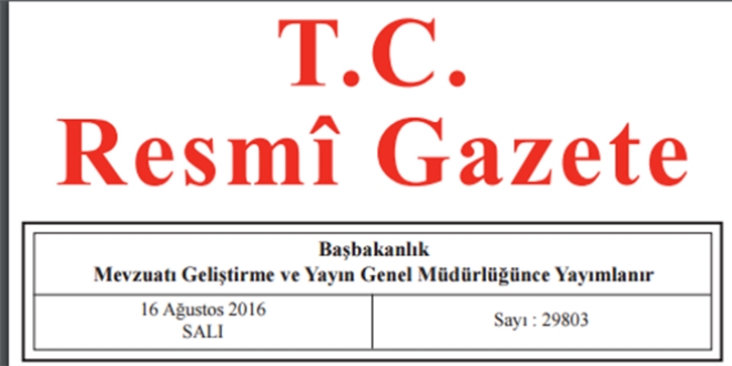 670 ve 671 sayl KHK'lar, Resmi Gazetede var m?