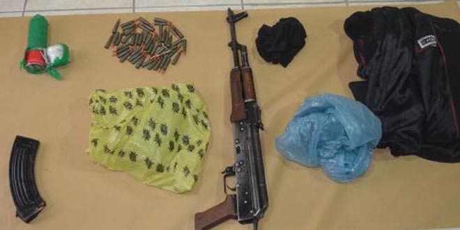 Van'da silahlar ve bu silahlara ait mühimmat ele geçirildi