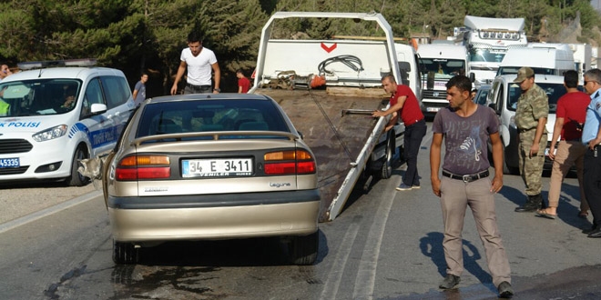 Gaziantep'te trafik kazas: 4 yaral