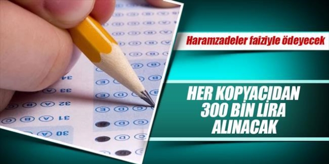 KPSS hırsızları 6 yılda aldıkları 300 bini geri ödeyecek