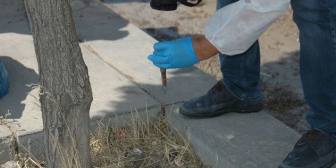 Ankara'da topra�a g�m�l� 10 u�aksavar mermisi bulundu