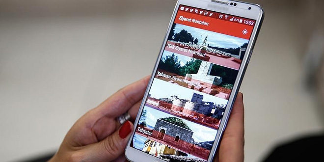Mobil rehberle 'tek tıkla' tarihe yolculuk