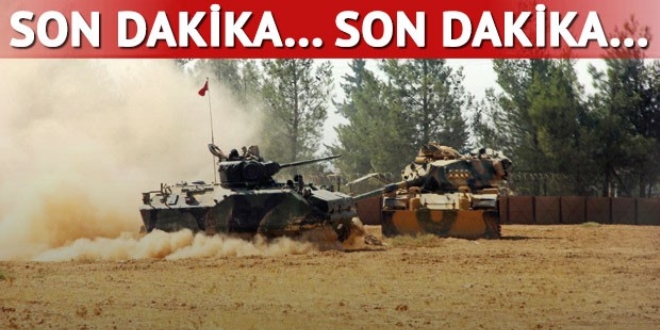 Tanklar, Suriye sınırında bekliyor