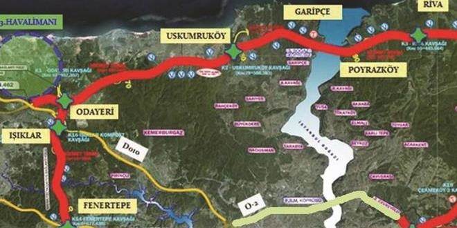 Yavuz Sultan Selim Köprüsü ile birlikte bağlantı yolları da açılıyor
