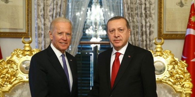 Erdoan, ABD Bakan Yardmcs Biden' kabul etti