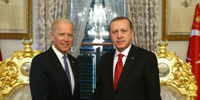 Erdoğan, ABD Başkan Yardımcısı Biden'ı kabul etti