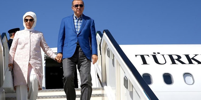 Cumhurbaşkanı Erdoğan Gaziantep'e geldi