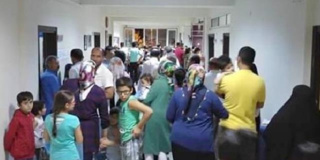 Elbistan'da vatandaşlar acil servislere başvuruyor